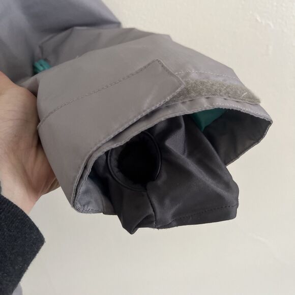 Surfanic Womens Sugar Comet Surftex Insulated Snow Ski Jacket, Gray/Teal- Large - Picture 11 of 12